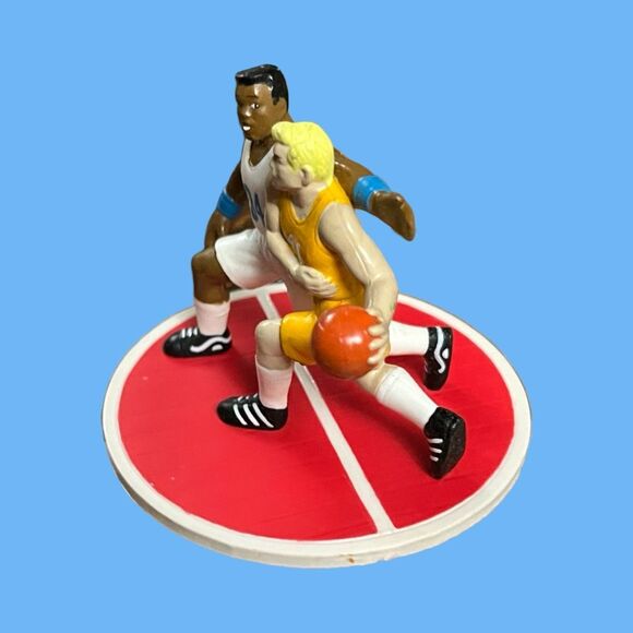 Vintage Deco Pac Vintage Basketball Players Cake Topper B10 - Picture 3 of 6
